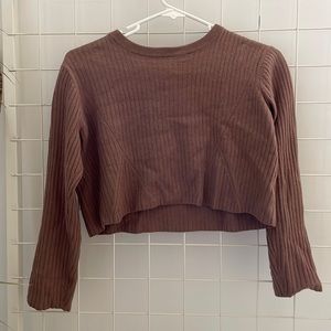 Aritzia Babaton tan sweater